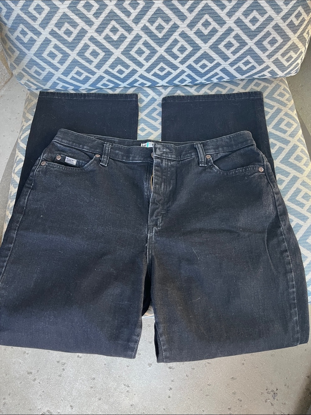 Lee Black Women's Straight-Leg Jeans